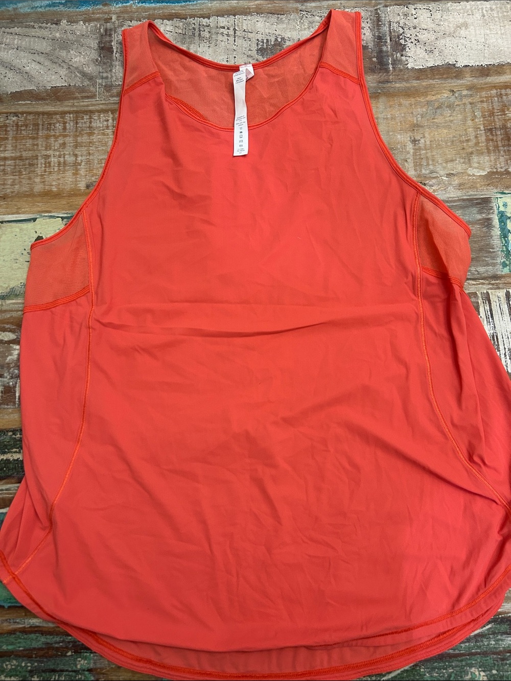 lululemon athletica Coral Mesh-Panel Performance Tank